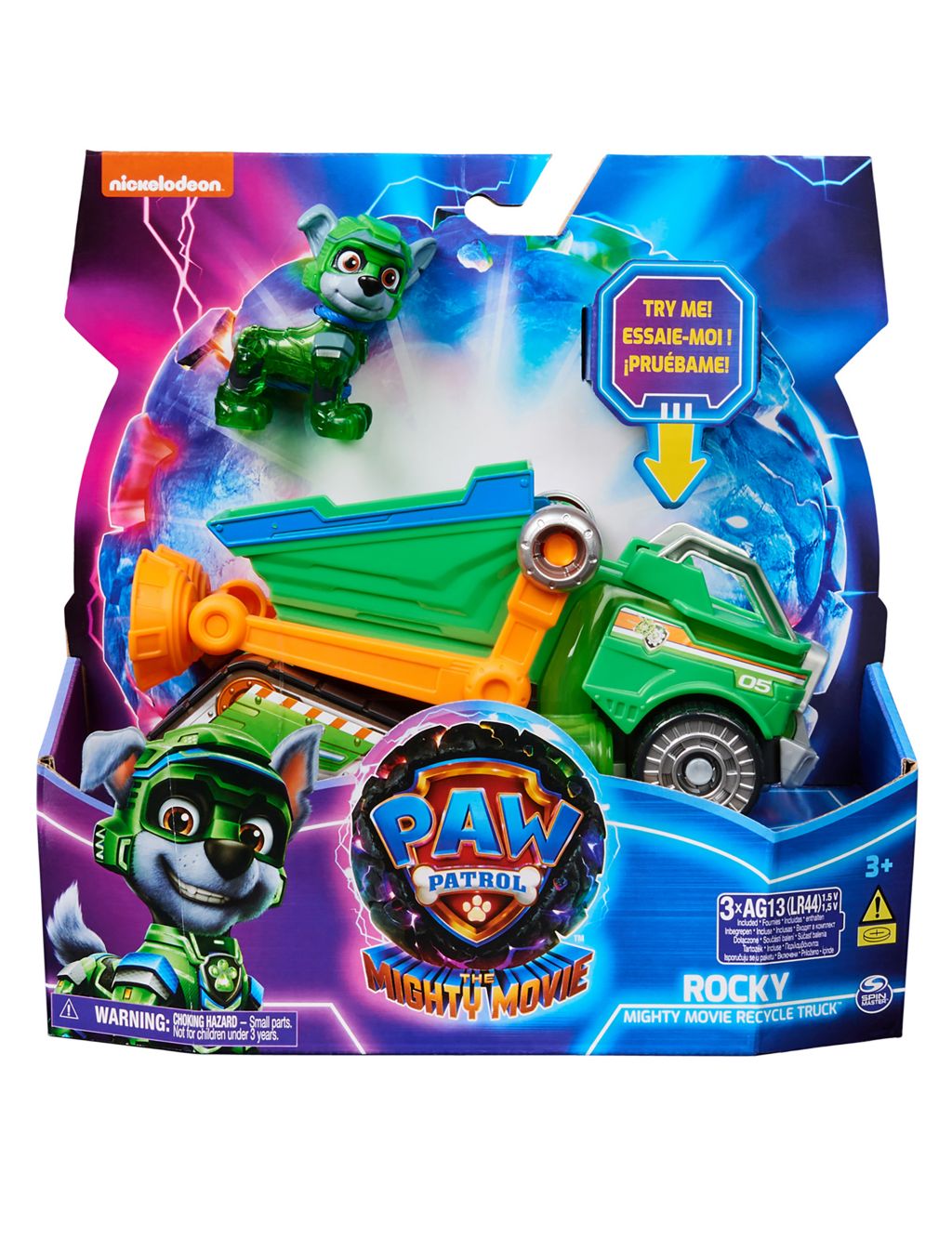Mighty Movie Rocky Recycle Truck (3+ Yrs)