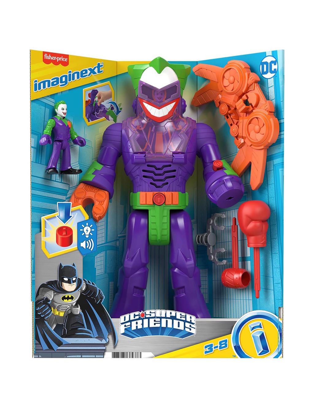Joker Insider & LaffBot Robot Set (3-8 Yrs)
