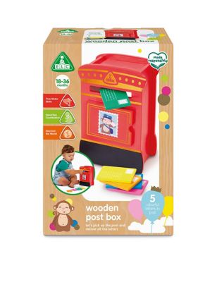 Early Learning Centre Wooden Post Box (18+ Mths)