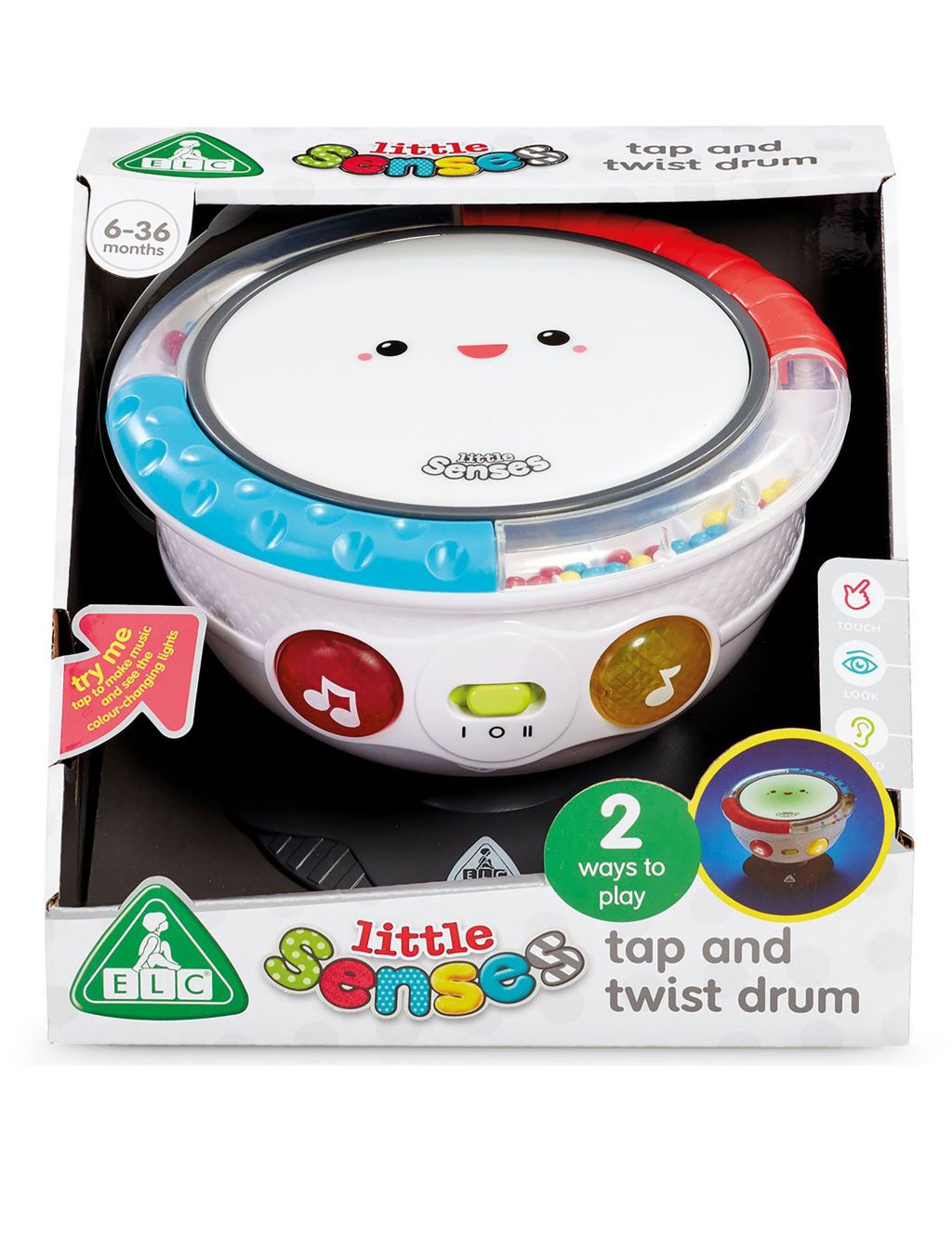 Tap & Twist Drum Toy (6-36 Mths)