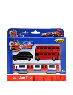 Early Learning Centre London Trio Transport Vehicles Set (3+ Yrs)
