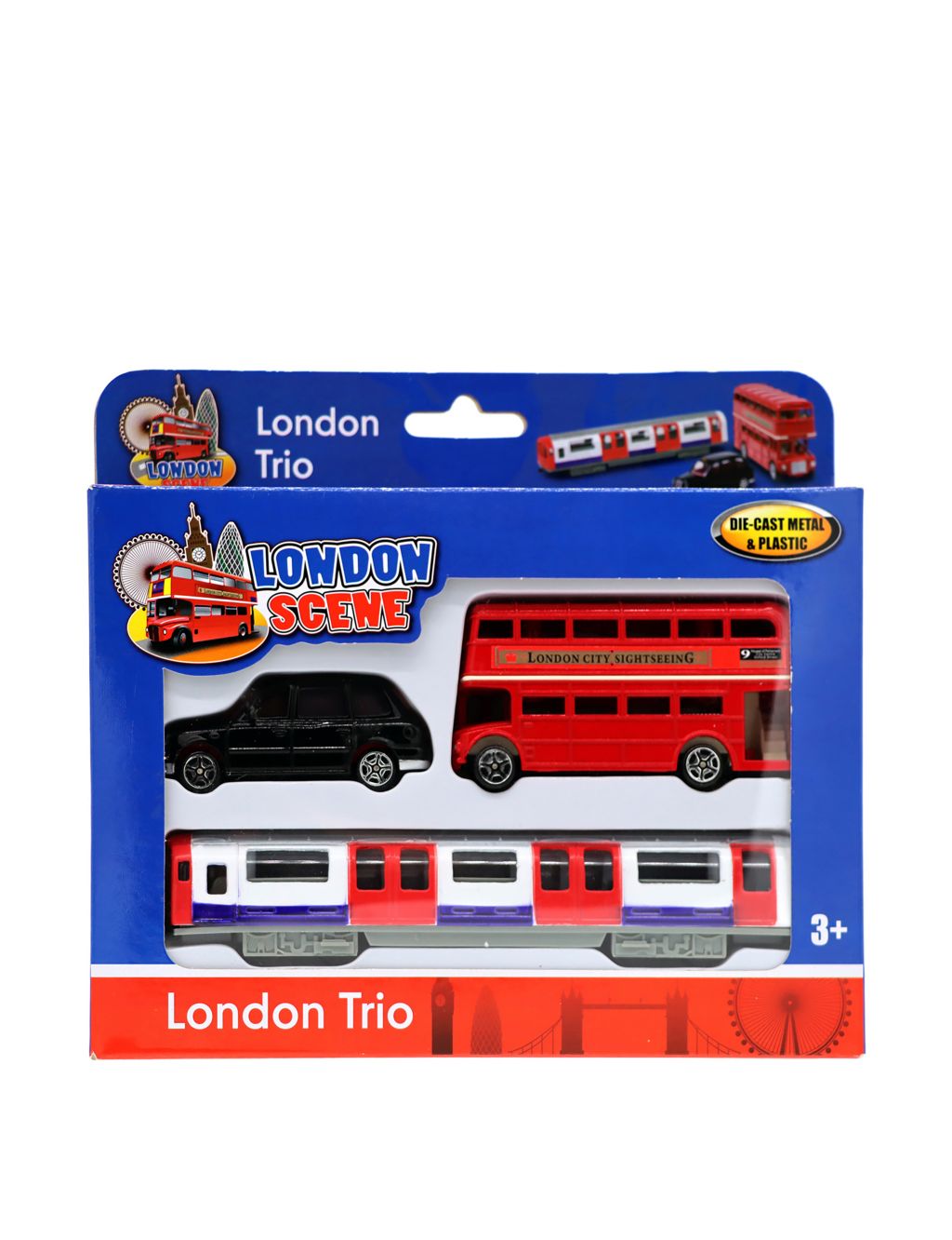 London Trio Transport Vehicles Set (3+ Yrs)