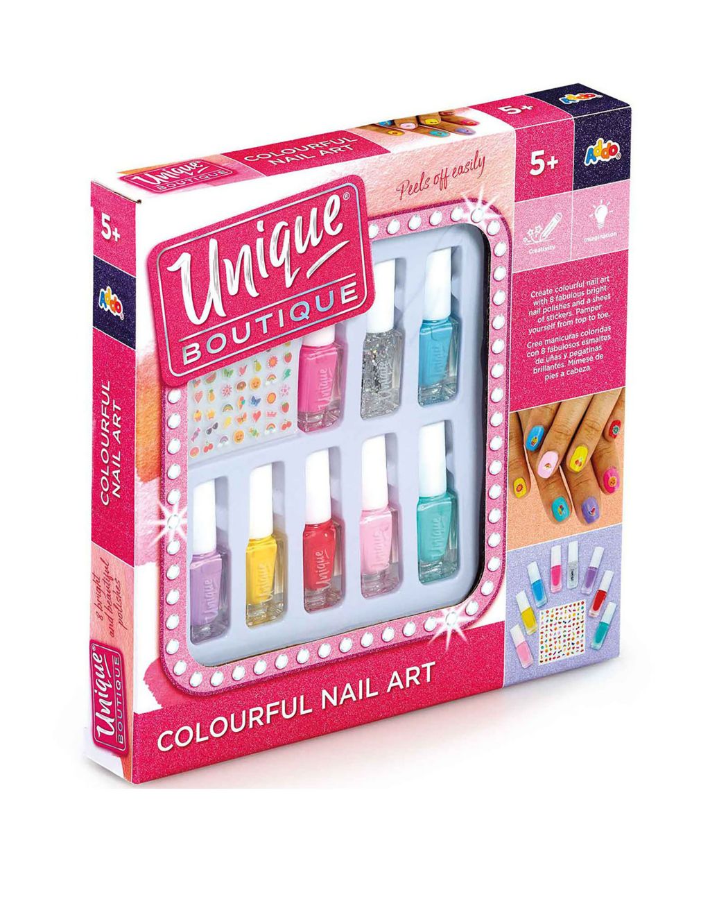 Colourful Nail Art Set (5+ Yrs)