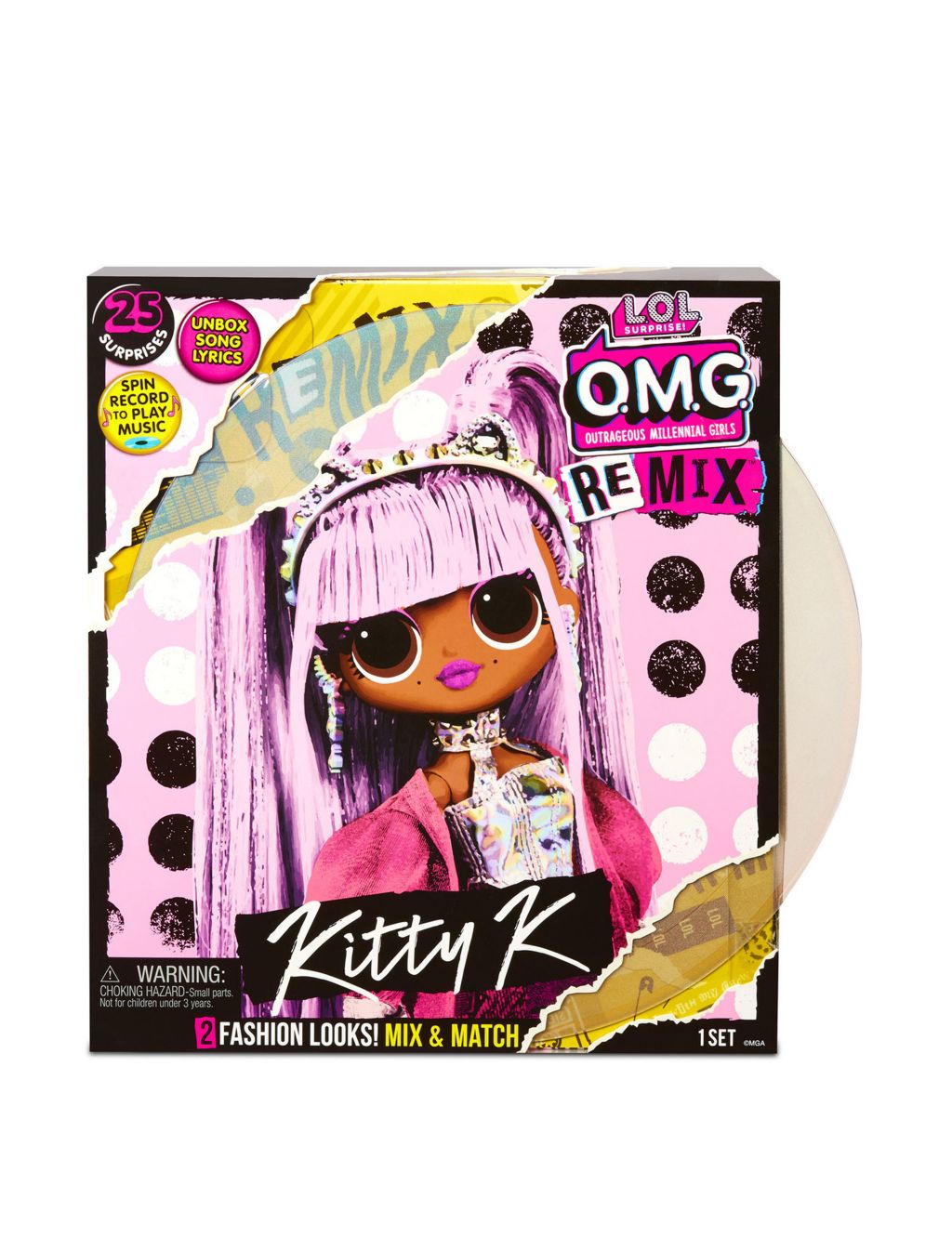 L.O.L. Surprise Remix Kitty Queen Doll