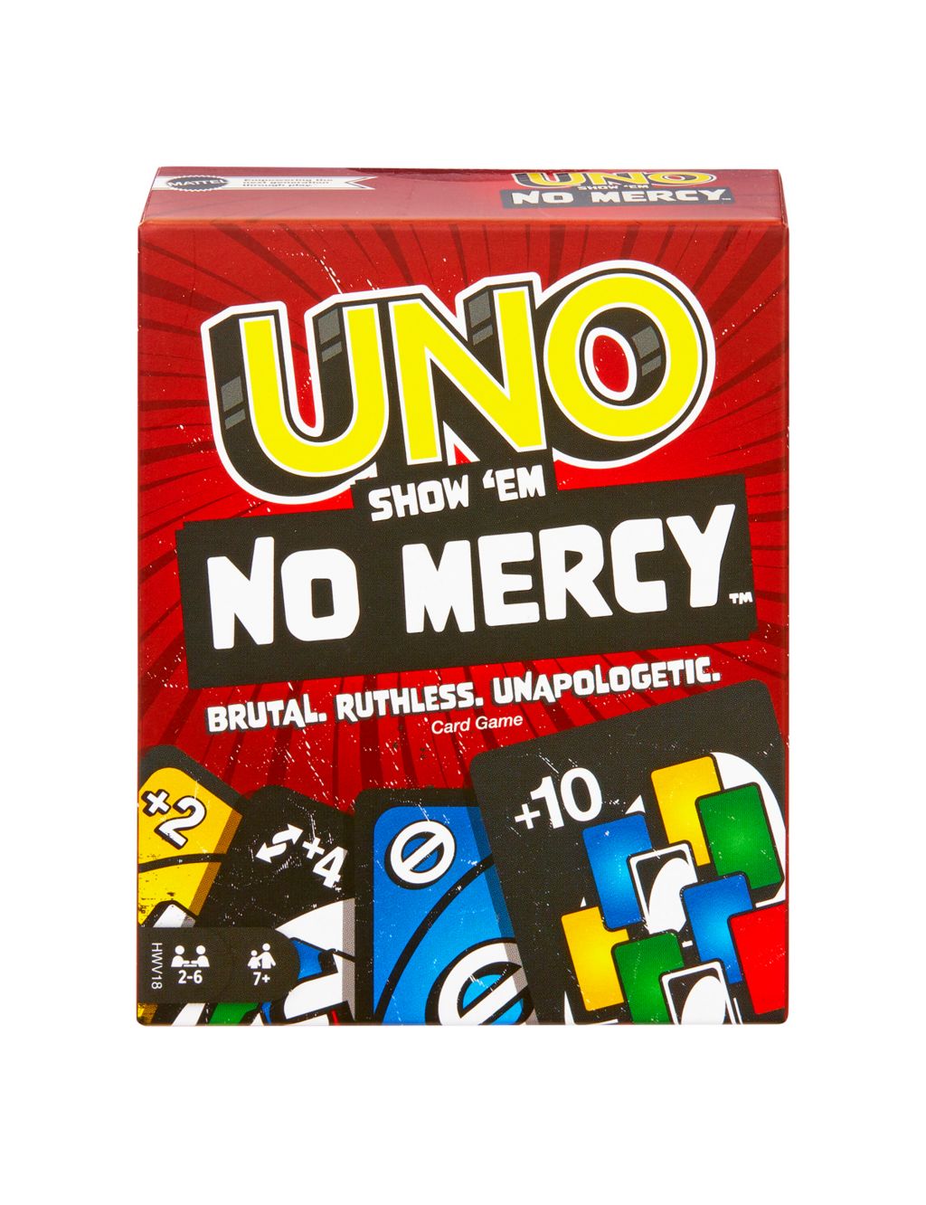 UNO Show 'Em No Mercy Card Game (7+ Yrs)