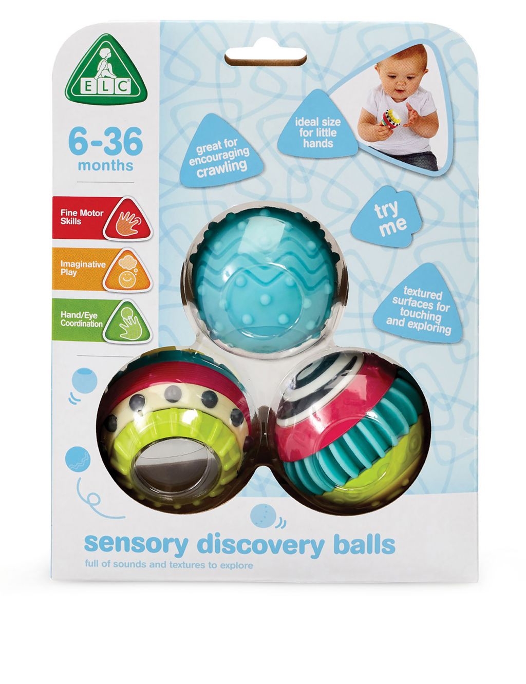 Sensory Discovery Balls (6-36 Mths)