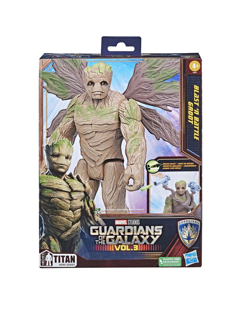 Guardians of the Galaxy Groot Action Figure (4-7 Yrs)