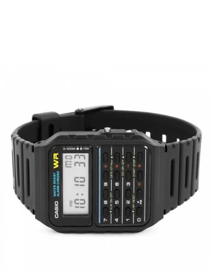 M&S Unisex Casio Calculator Chronograph Watch