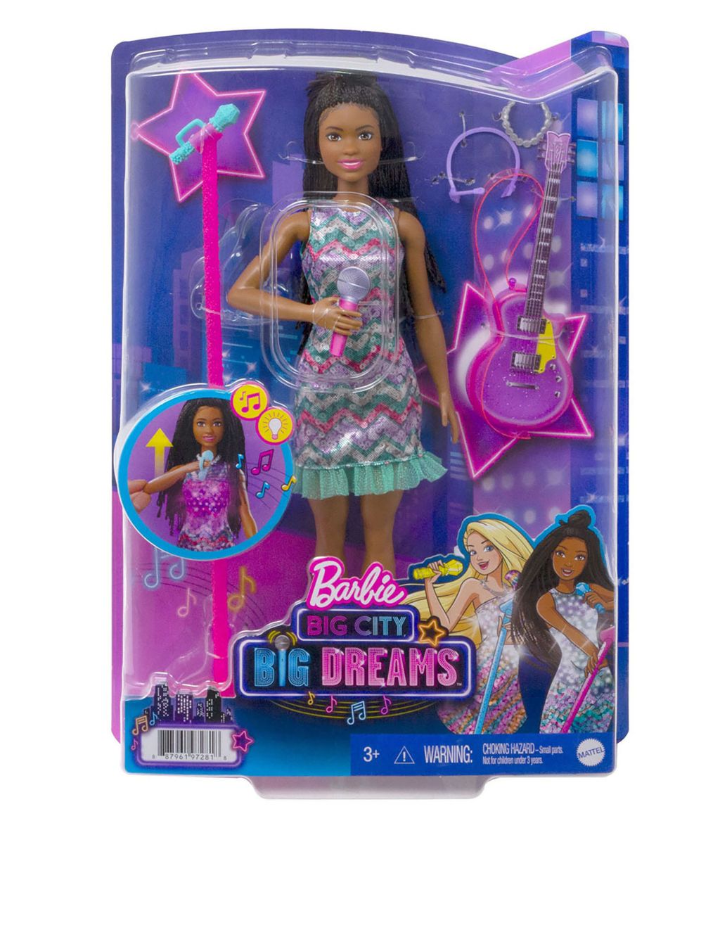 Singing Brooklyn Barbie Doll (3+ Yrs) image 1