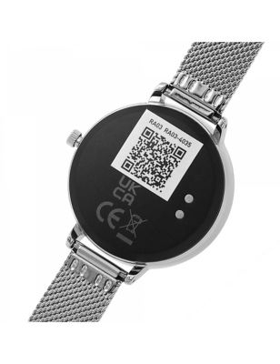M&S Womens Reflex Active Bluetooth Stainless Steel Smartwatch