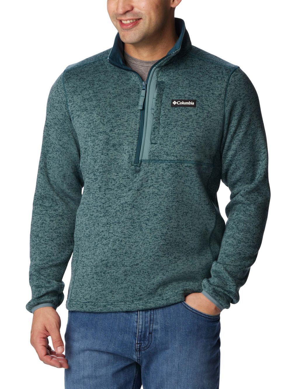 Sweater Weather Fleece Half Zip Jacket image 1