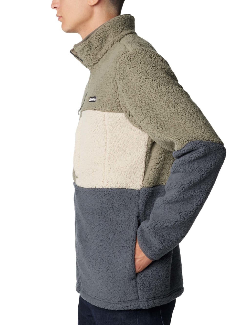 Mountainside Fleece Funnel Neck Zip Up Jacket image 3