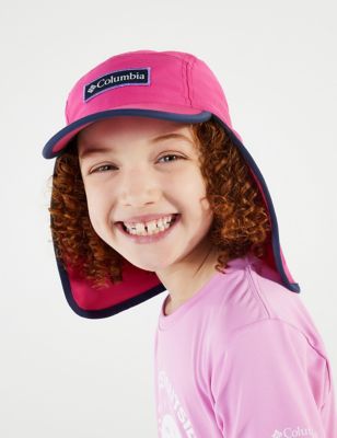 Columbia Boy's Kid's Junior II Cachalot Sun Hat - Pink, Pink,Navy