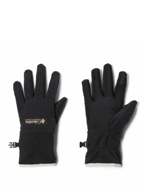 Columbia Womens Helvetia Touchscreen Gloves - XL - Black, Black