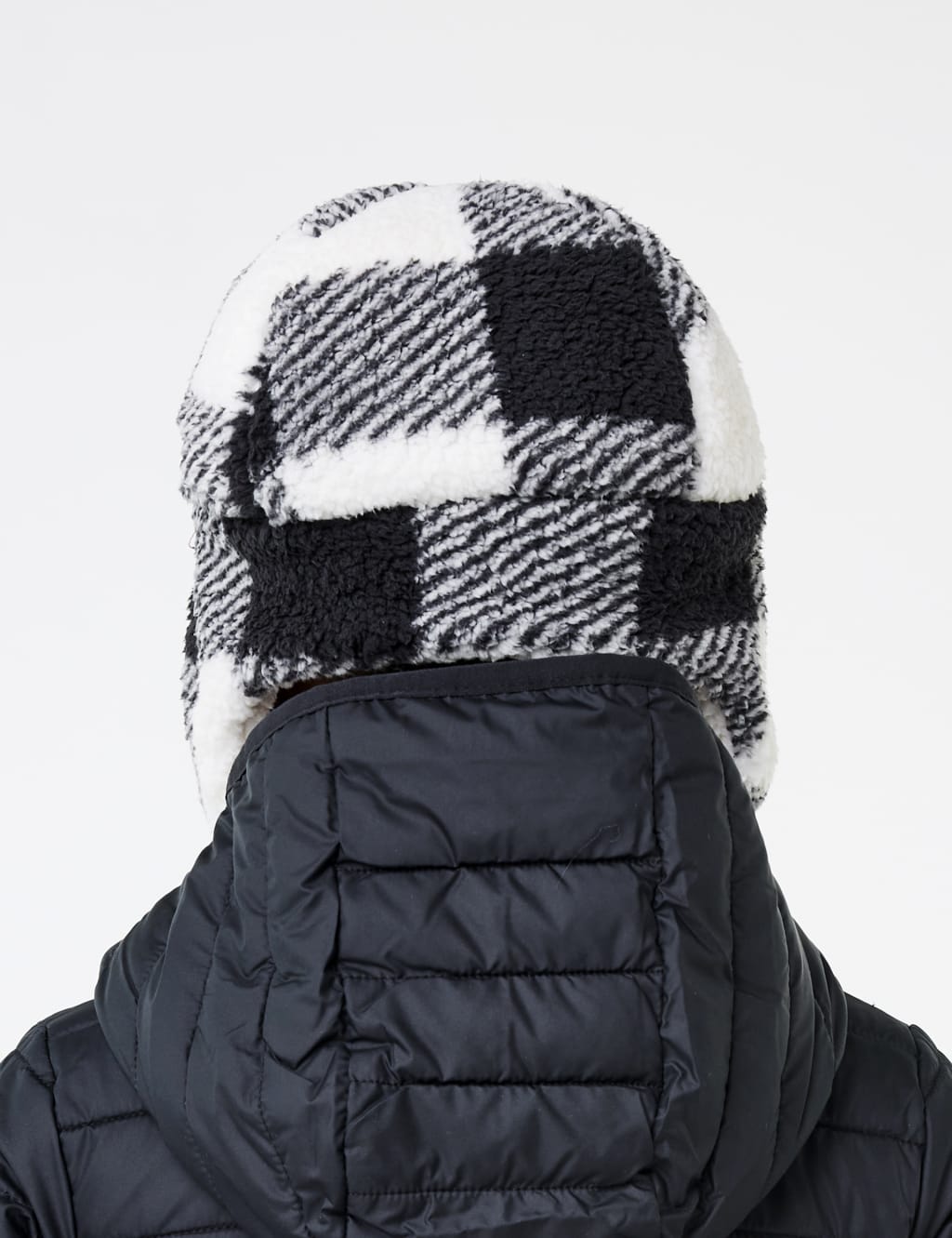 Kids Rugged Ridge Checked Winter Hat image 8