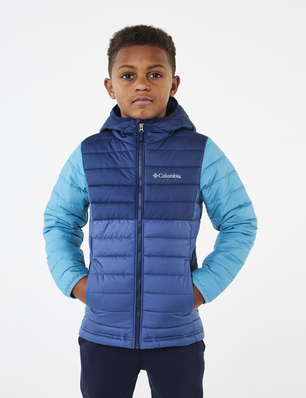 Buy Columbia Boys Blue Glacial Half Zip Jackets For Kids Online at