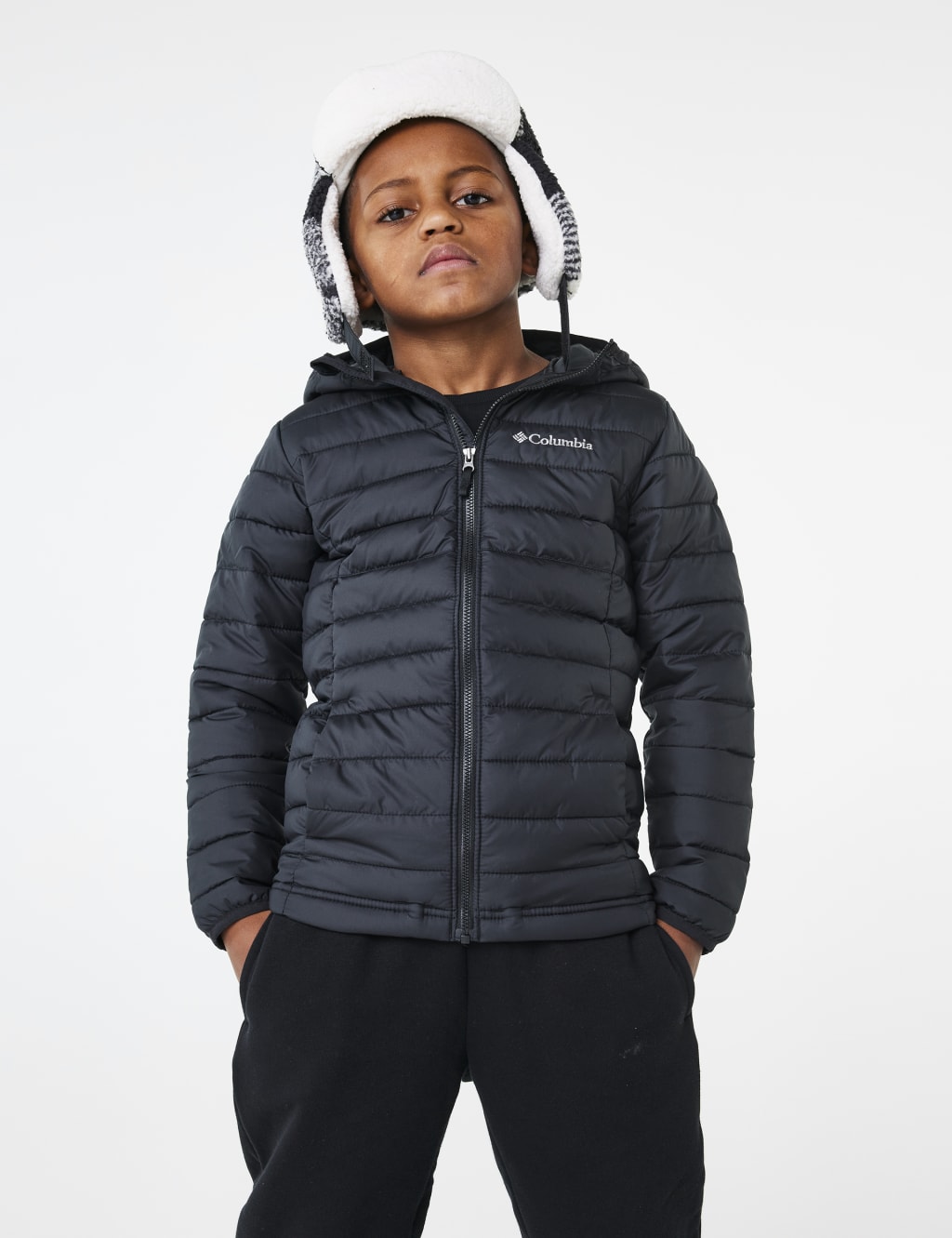 Kids Powder Lite Hooded Padded Jacket image 1