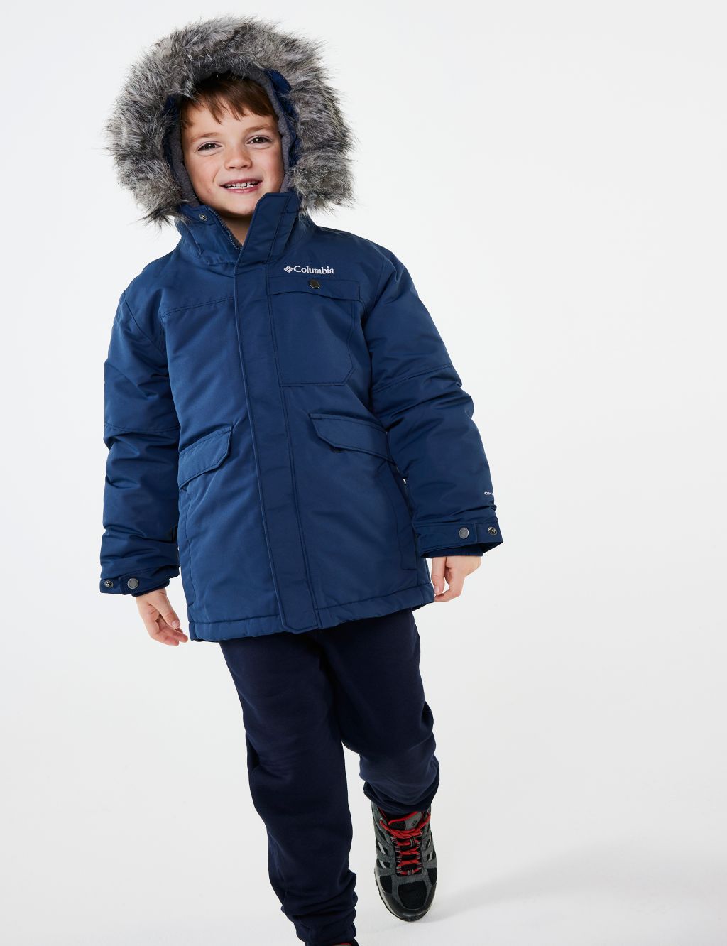 Kids Nordic Strider Hooded Raincoat image 6