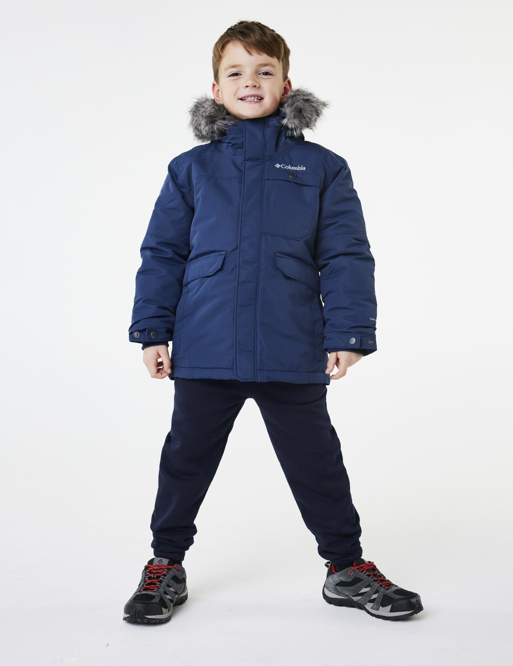 Kids Nordic Strider Hooded Raincoat image 3