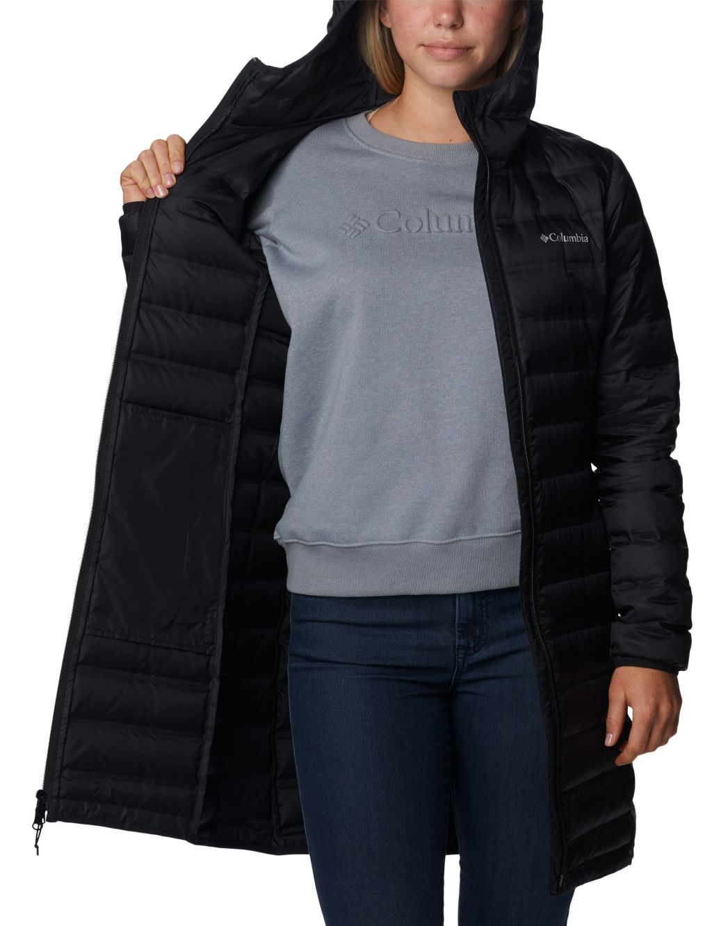 Lake 22 Hooded Longline Puffer Jacket image 5