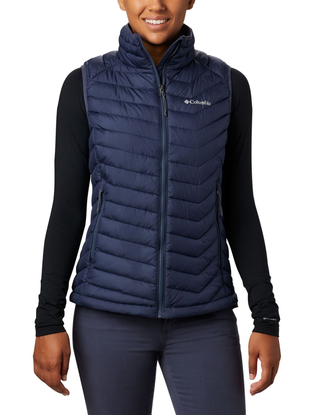 Powder Lite Quilted Funnel Neck Gilet image 1