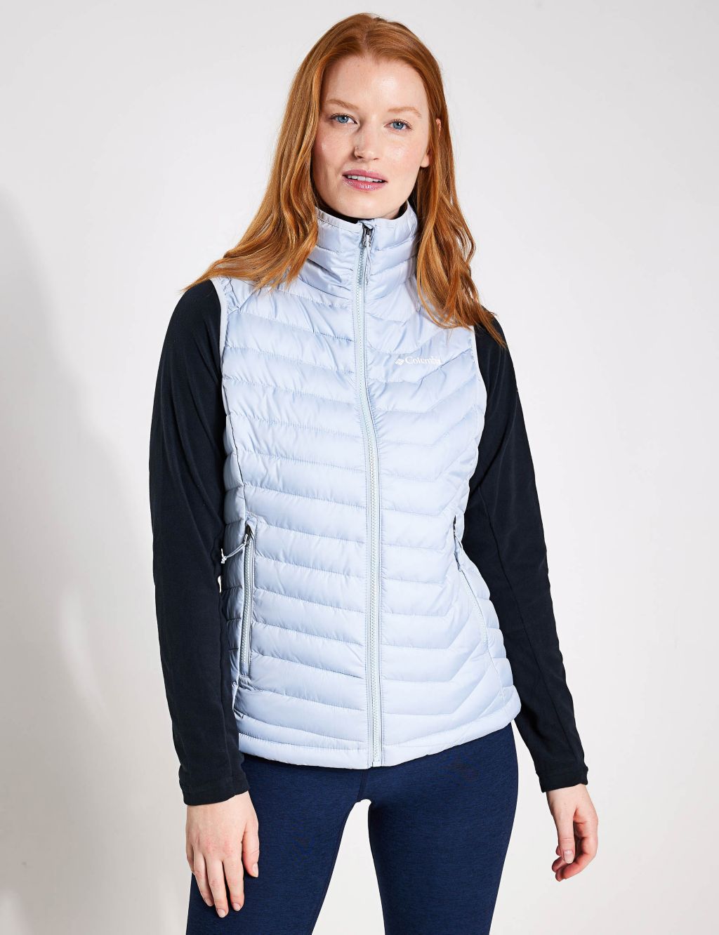 Powder Lite Quilted Funnel Neck Gilet image 1