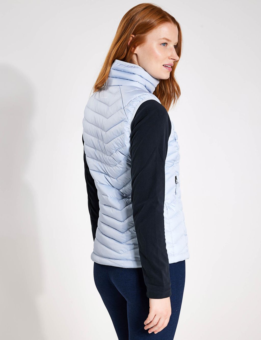 Powder Lite Quilted Funnel Neck Gilet image 3