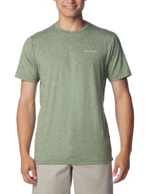 Columbia Men's Kwick Hike Mountain Graphic T-Shirt - Green, Green,Blue,Grey,Black
