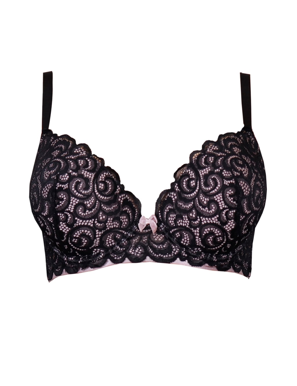 Romance Wired Plunge Push-Up Bra A-DD image 2
