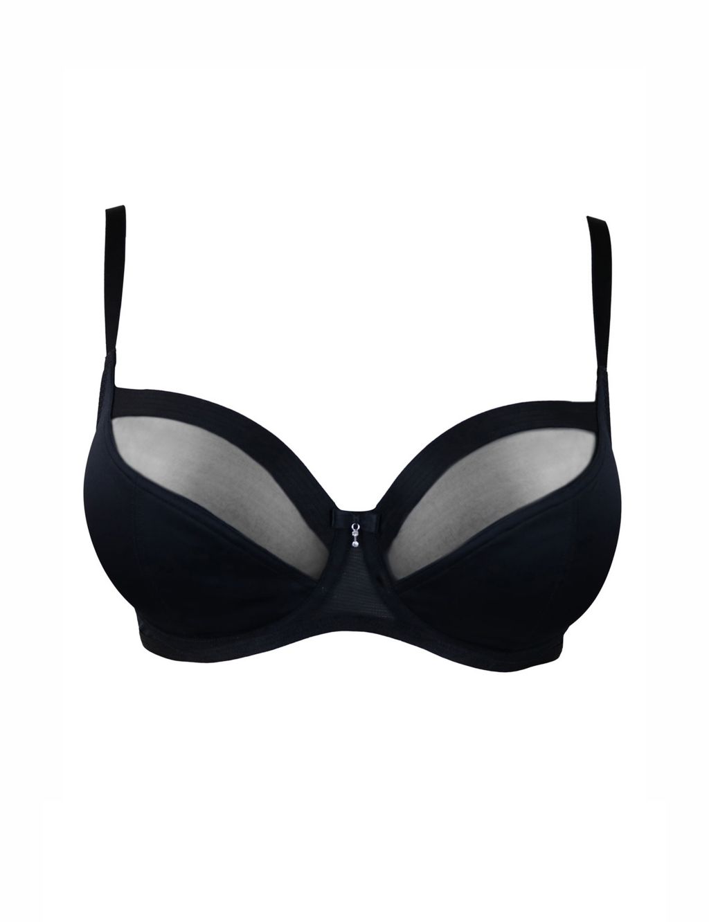 Viva Luxe Mesh Wired Full Cup Bra D-J image 2
