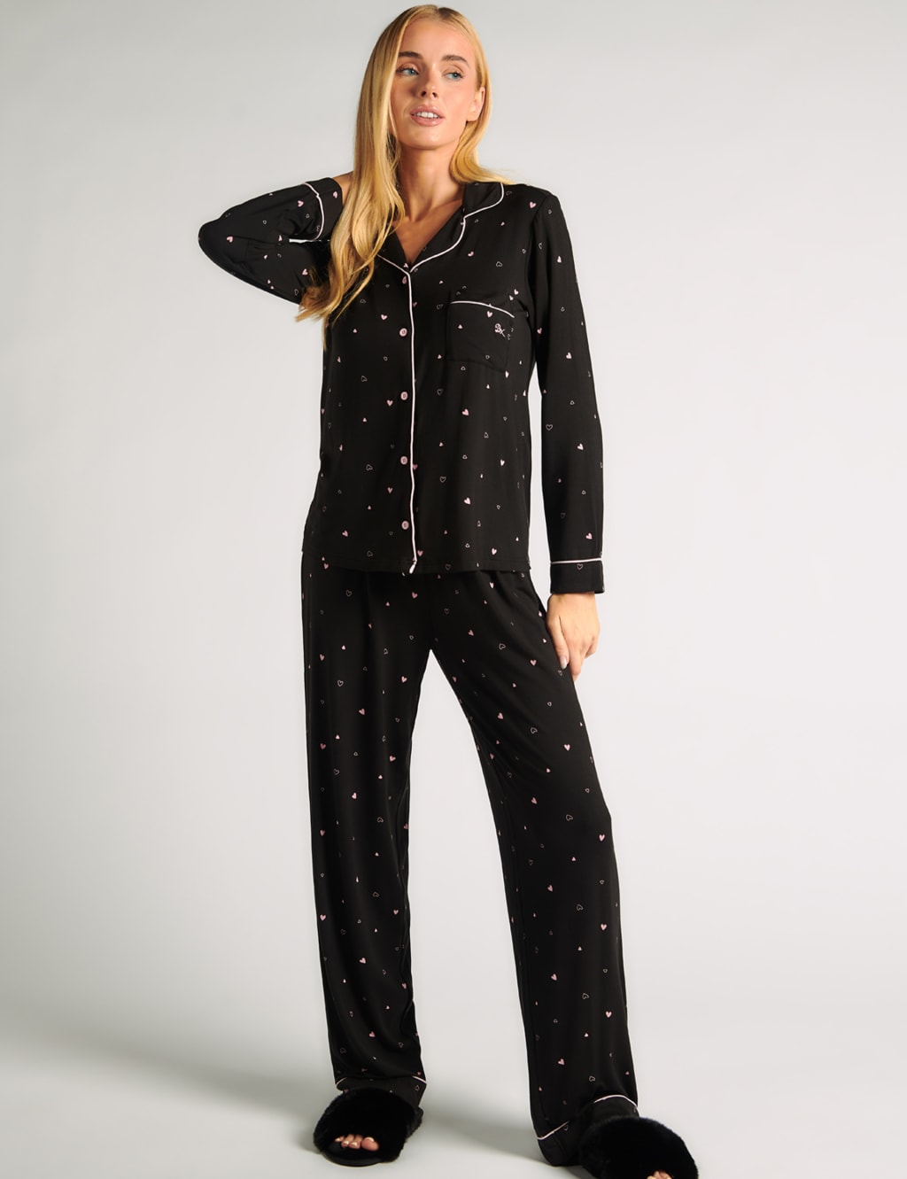 Ladies sale black pjs