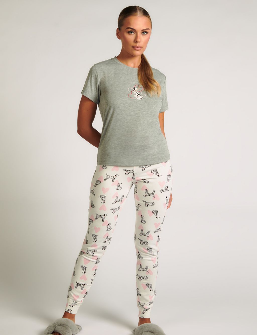 Dalmatian Print Pyjama Set
