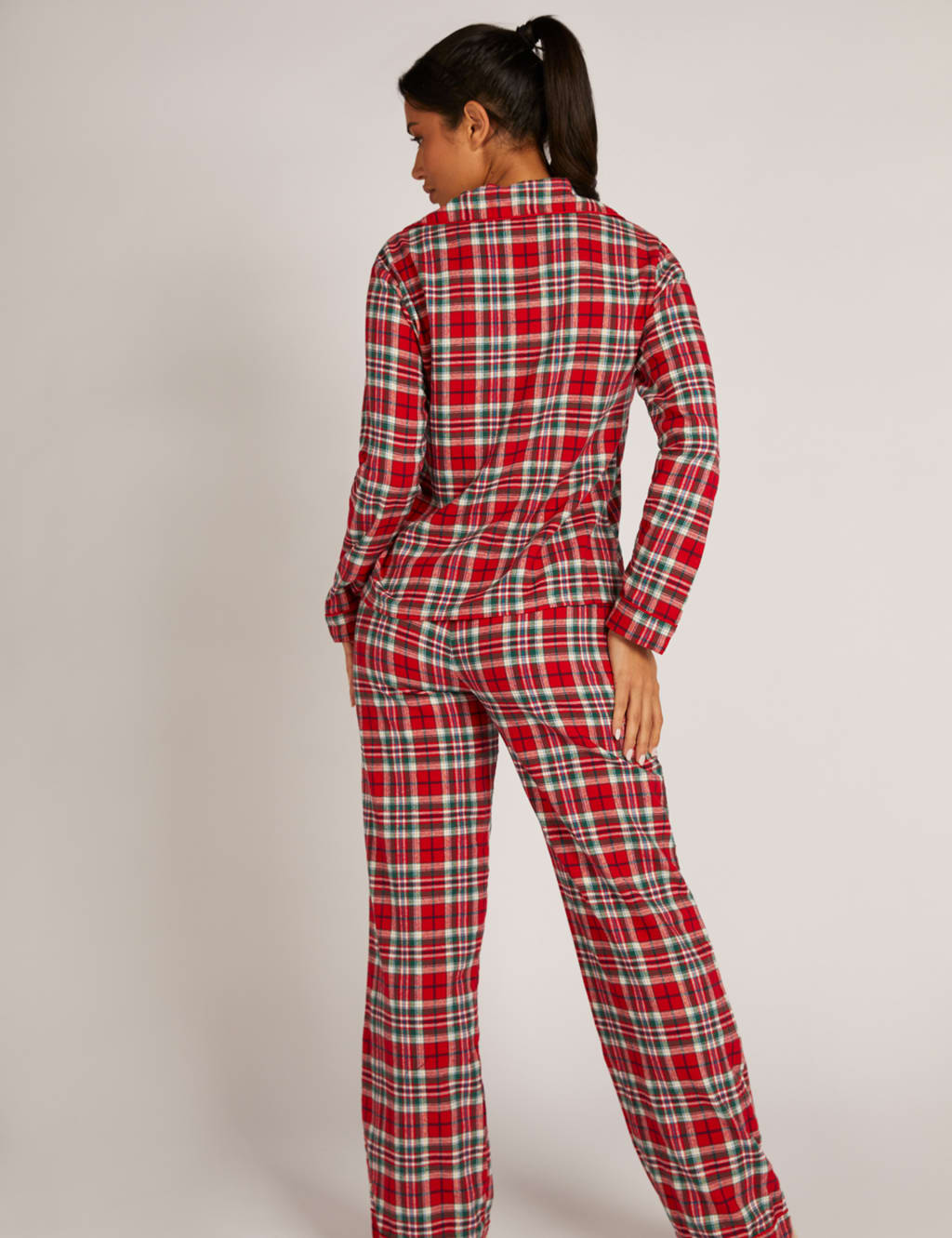 Cotton Rich Checked Pyjama Set image 4