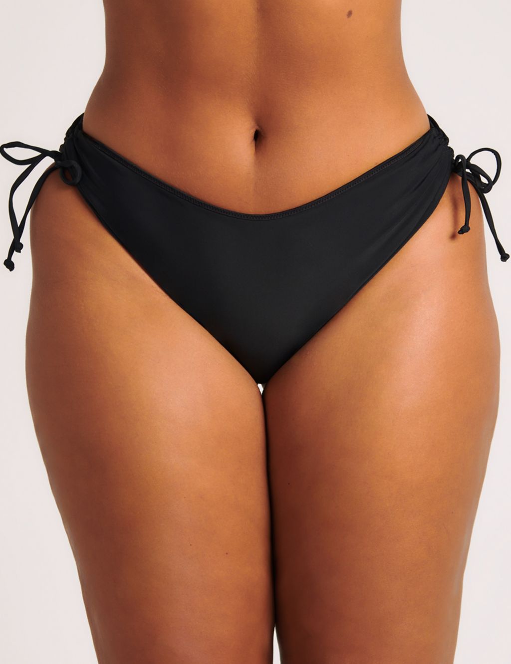 Ibiza Side Detail High Leg Bikini Bottoms