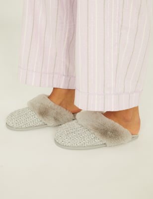 Boux avenue twisted online slider slippers