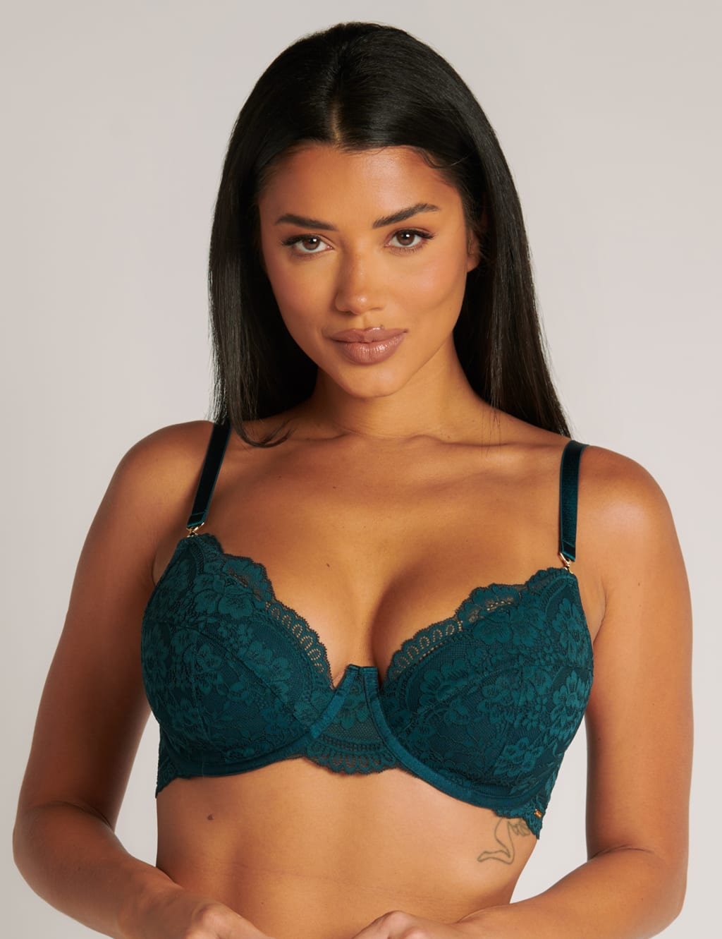 Freddie Lace Wired Balcony Bra image 1