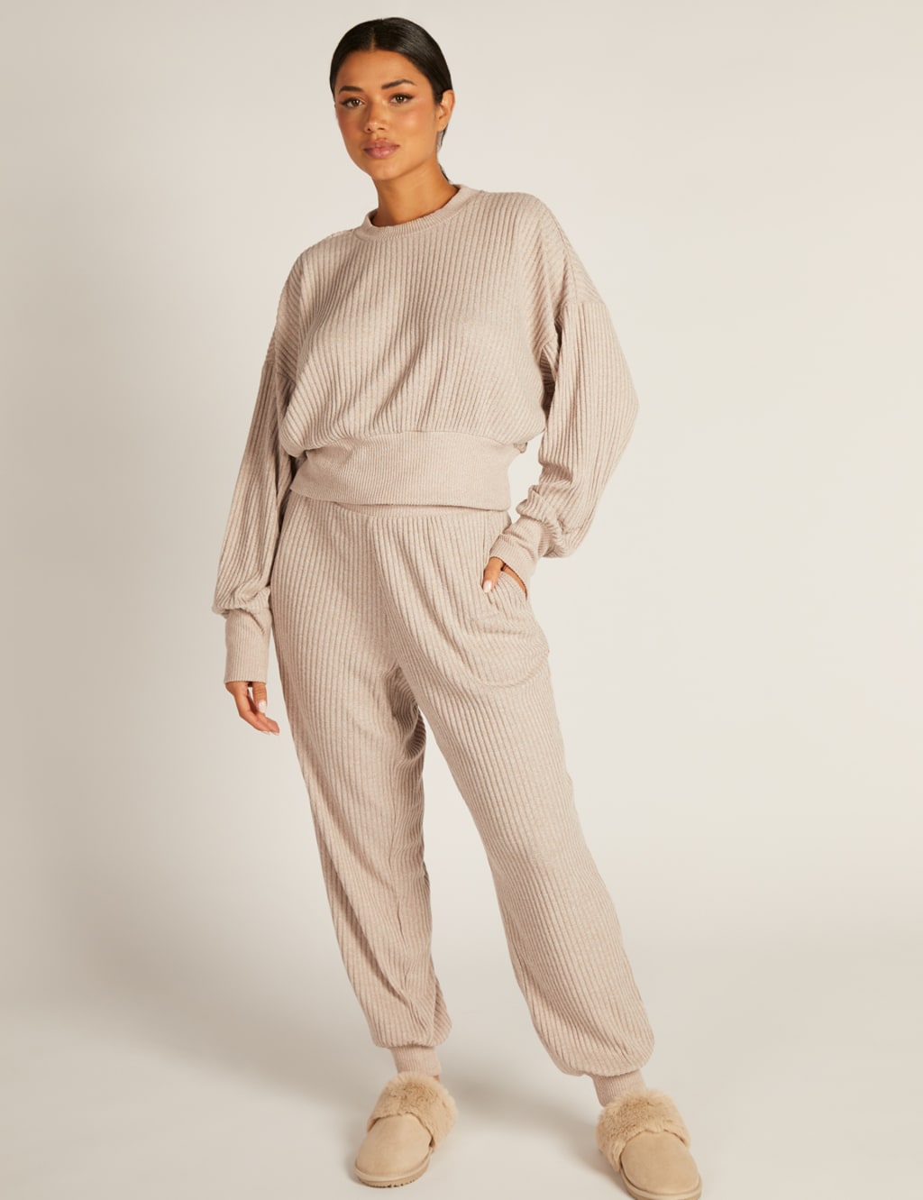 Maya Rib Lounge Sweatshirt image 4