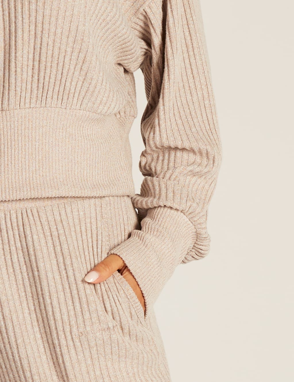 Maya Rib Lounge Sweatshirt image 6