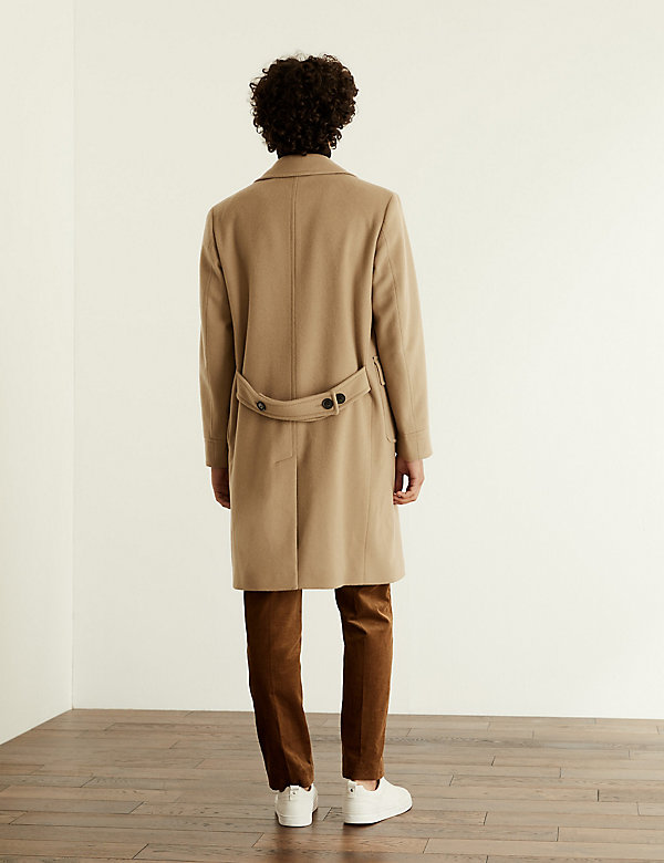 Italian Wool With Cashmere Overcoat - FJ