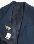 Tailored Fit Pure Wool Twill Jacket