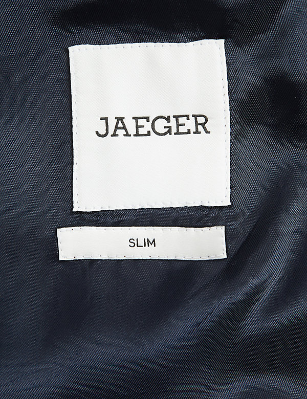 Slim Fit Pure Wool Twill Jacket - FJ