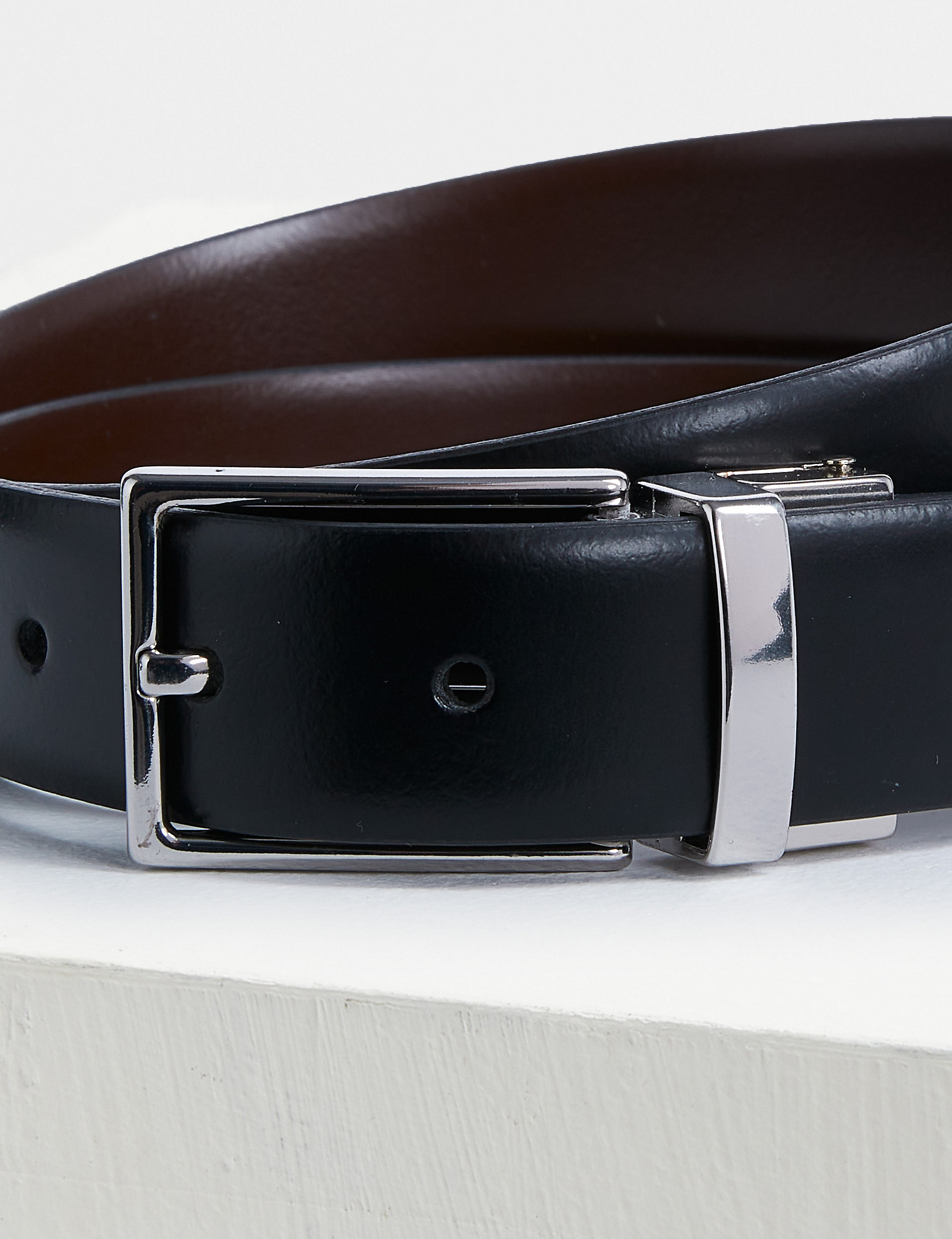 Premium Leather Reversible Formal Belt