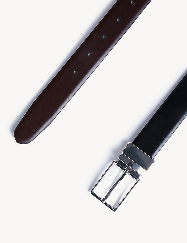 Premium Leather Reversible Formal Belt - AT