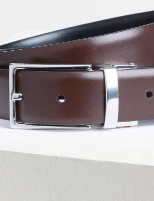Premium Leather Reversible Formal Belt - FI
