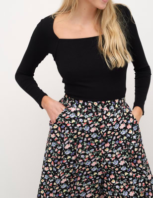 

Nobody's Child Falda pantalón pesquera de pata ancha floralWomens - Multi, Multi