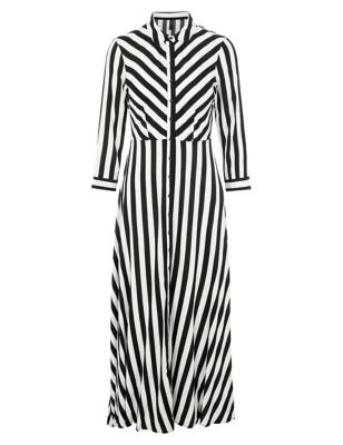 Striped Midaxi Shirt Dress | Y.A.S | M&S