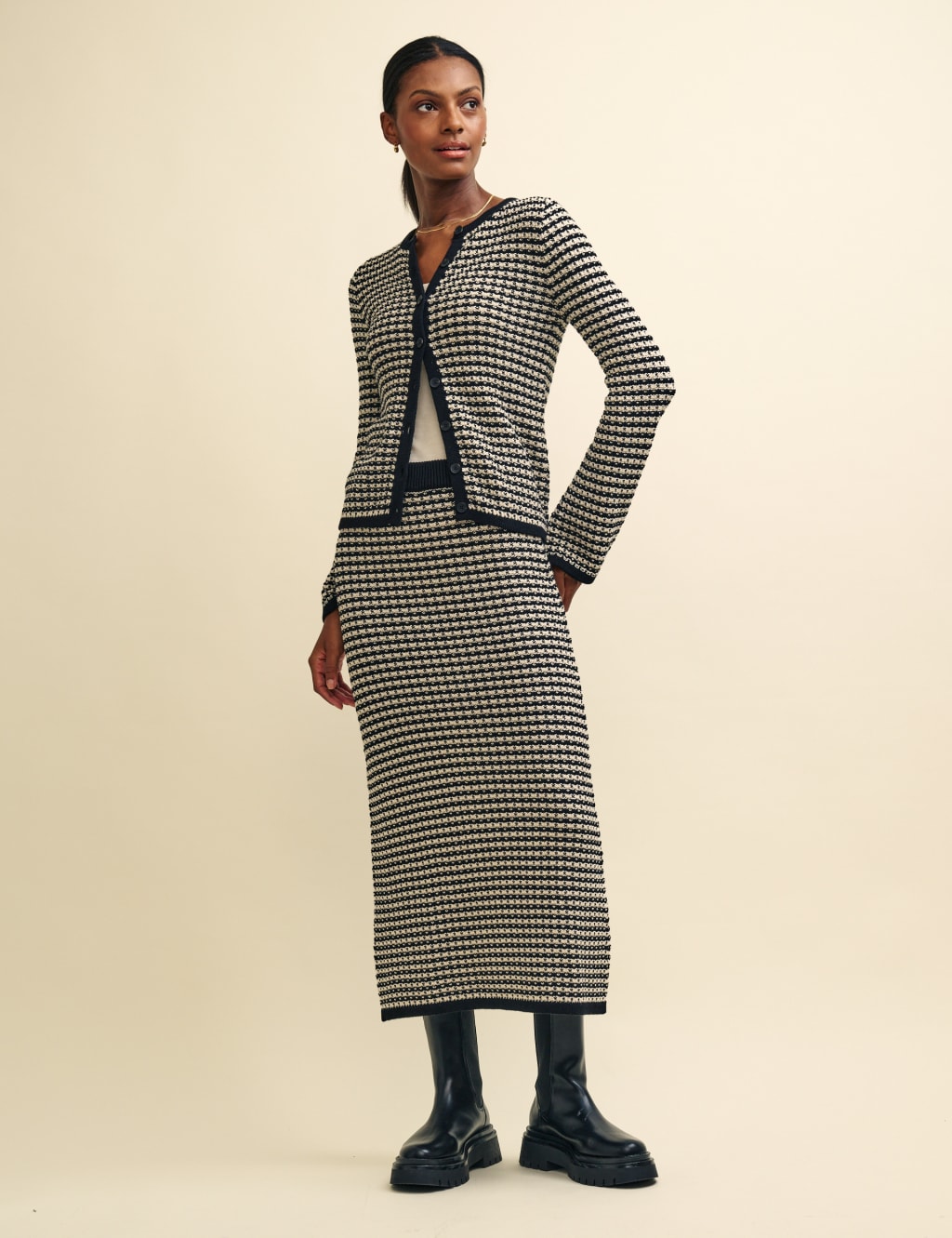 Women s Striped Skirts M S