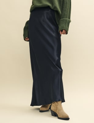 Midi Slip Skirt