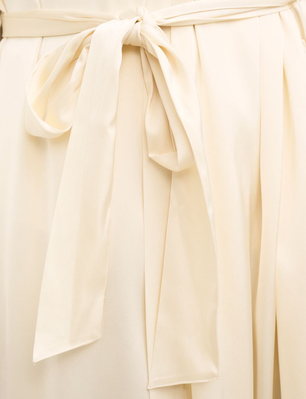 Satin Tie Long Robe image 4