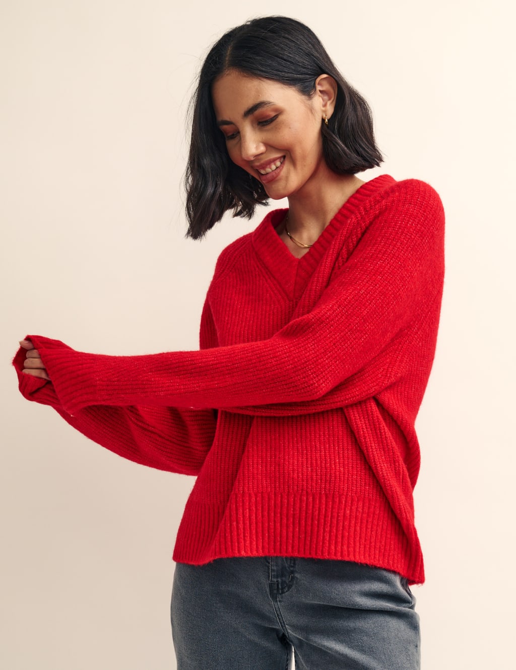 Women's Red Jumpers | Mu0026S